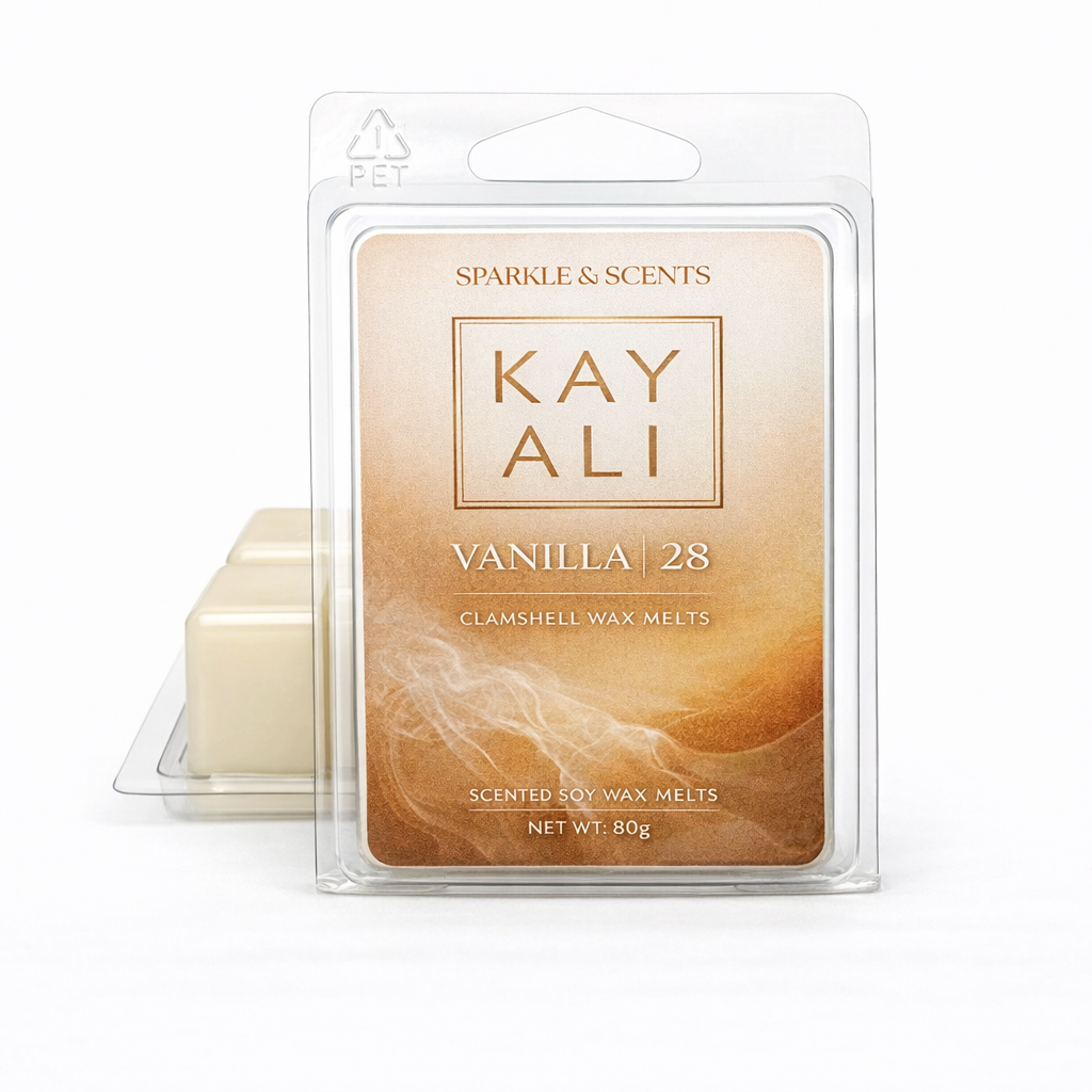 Kayali Vanilla 28 Inspired Clam shell Soy Wax Melt