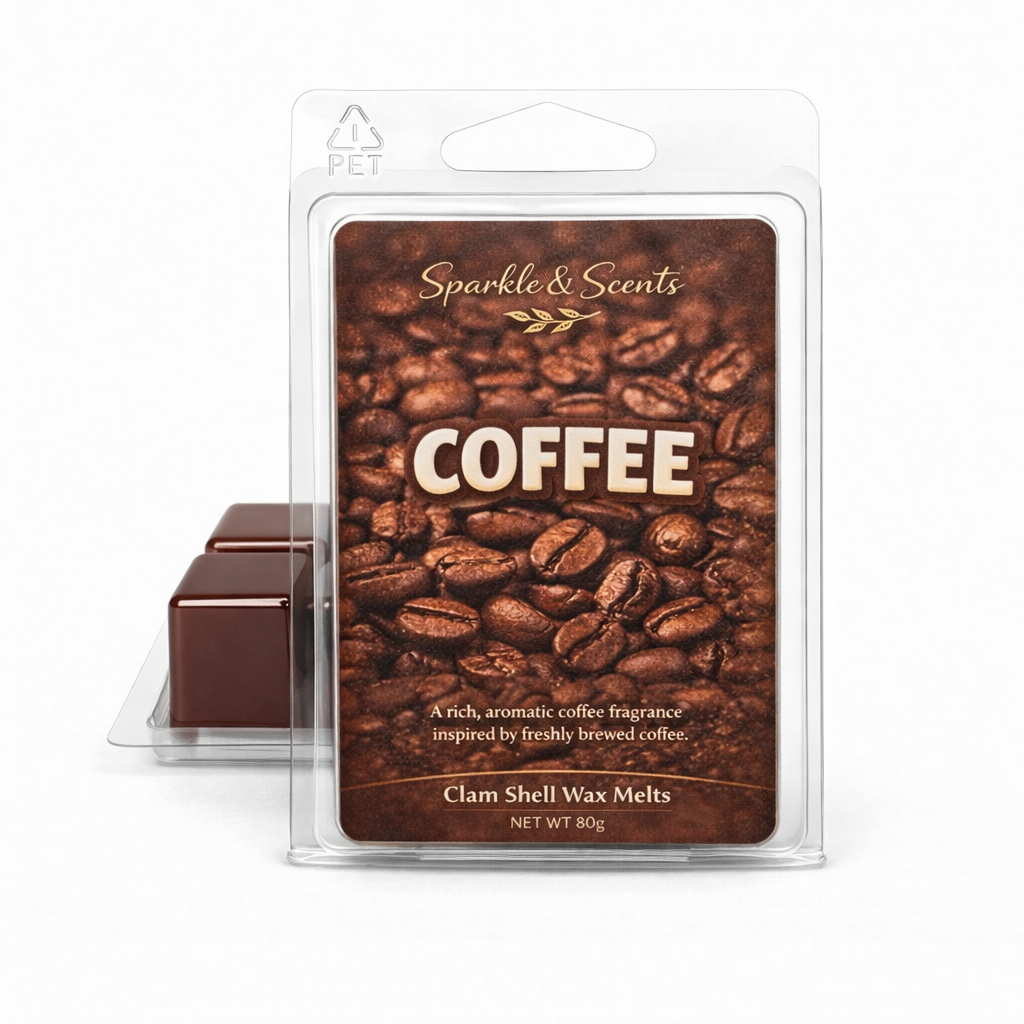 Coffee Clam Shell Soy Wax Melt