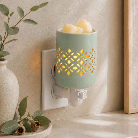 Soft Mint Pluggable Warmer