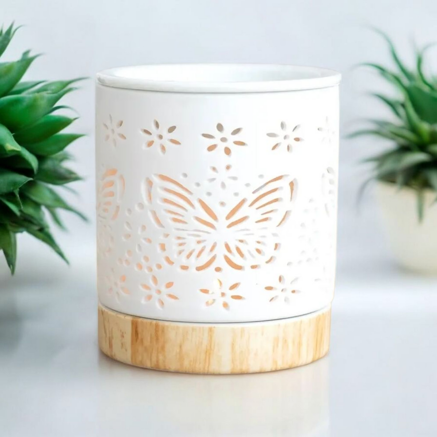 Butterfly Ceramic Tealight Wax Melt Warmer