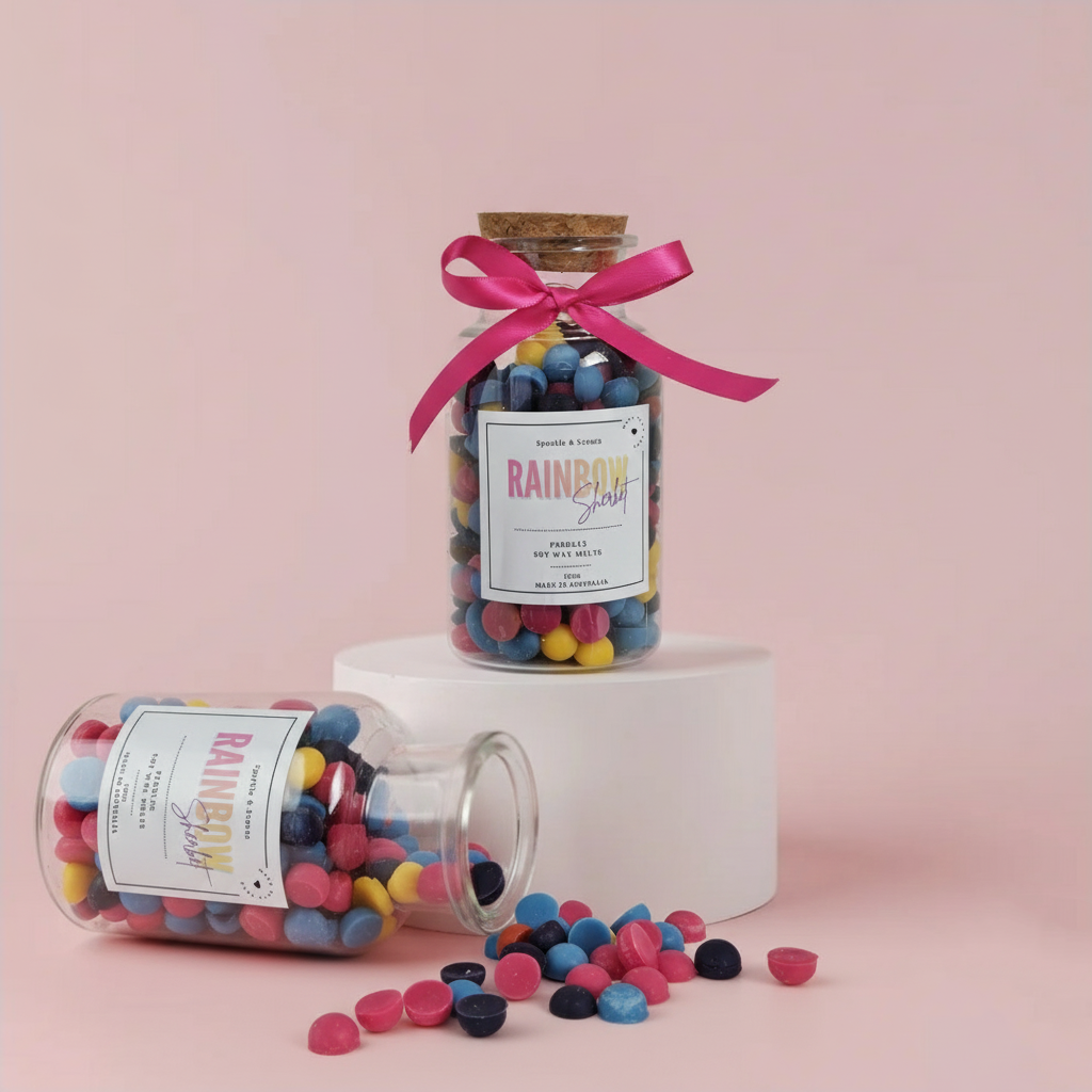 Rainbow Sherbert Wax Melt Pebbles
