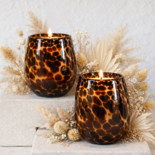 Leopard Jar Soy Candle
