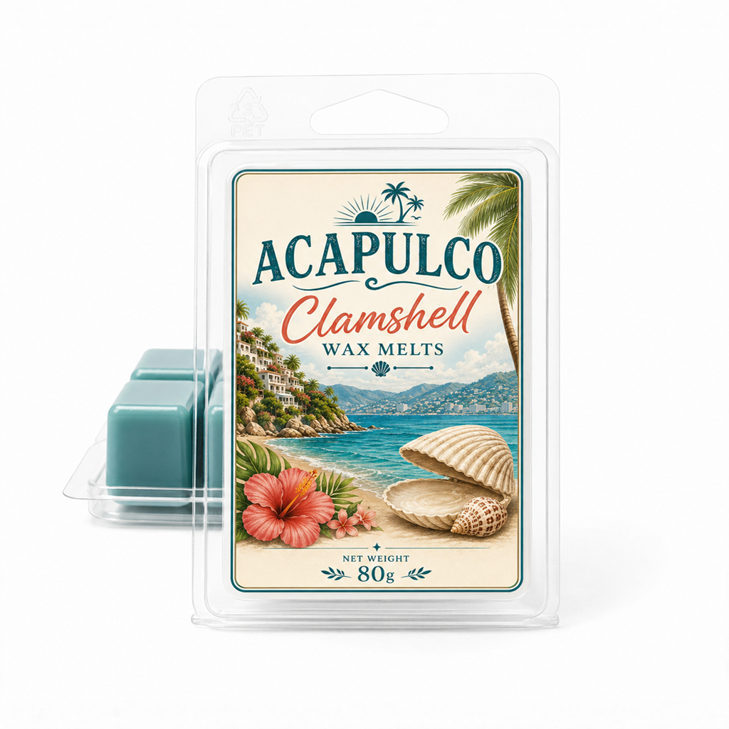 Acapulco Clamshell Soy Wax Melt