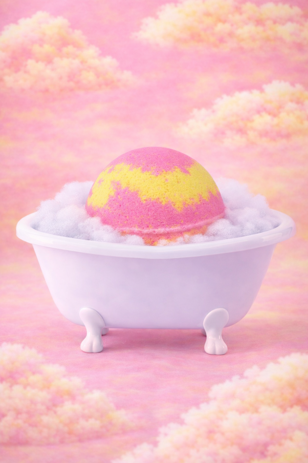 Mango Passionfruit Sorbet Bath Bomb