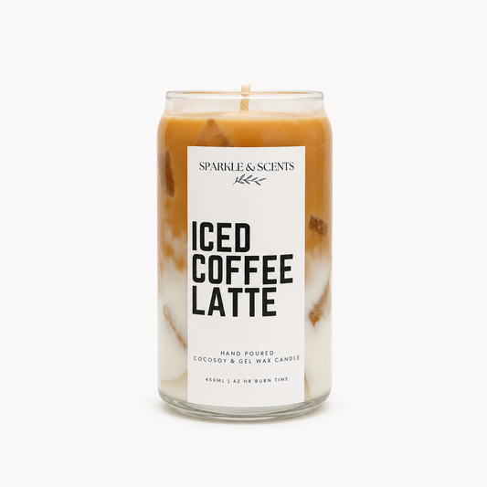 Iced Coffee Latte Candle