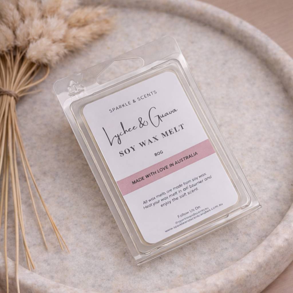 Lychee and Guava Clamshell Soy Wax Melt