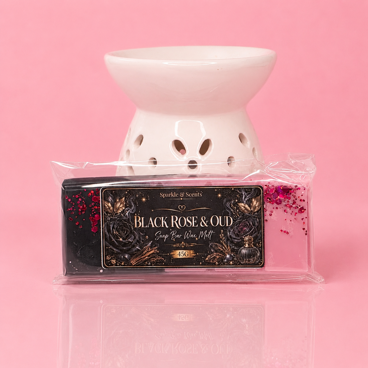 Black Rose & Oud Snap Bar Wax Melt