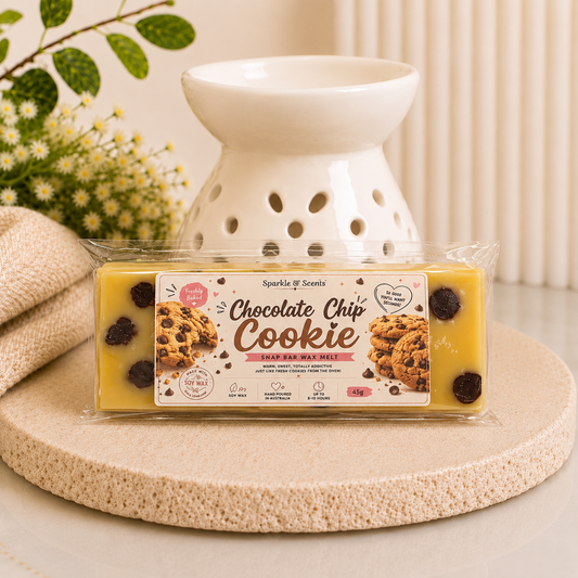Chocolate Chip Cookie Snap Bar Wax Melt