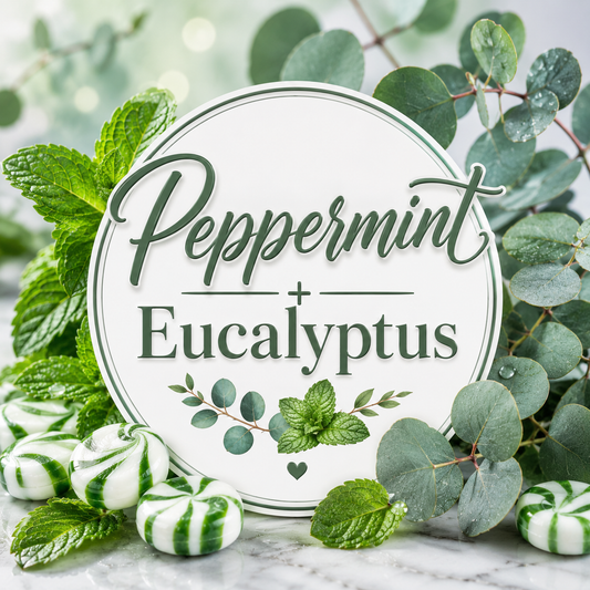 Peppermint & Eucalyptus Clamshell Wax Melt