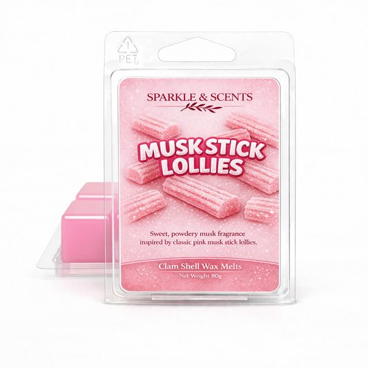 Musk Sticks Clamshell Soy Wax Melt