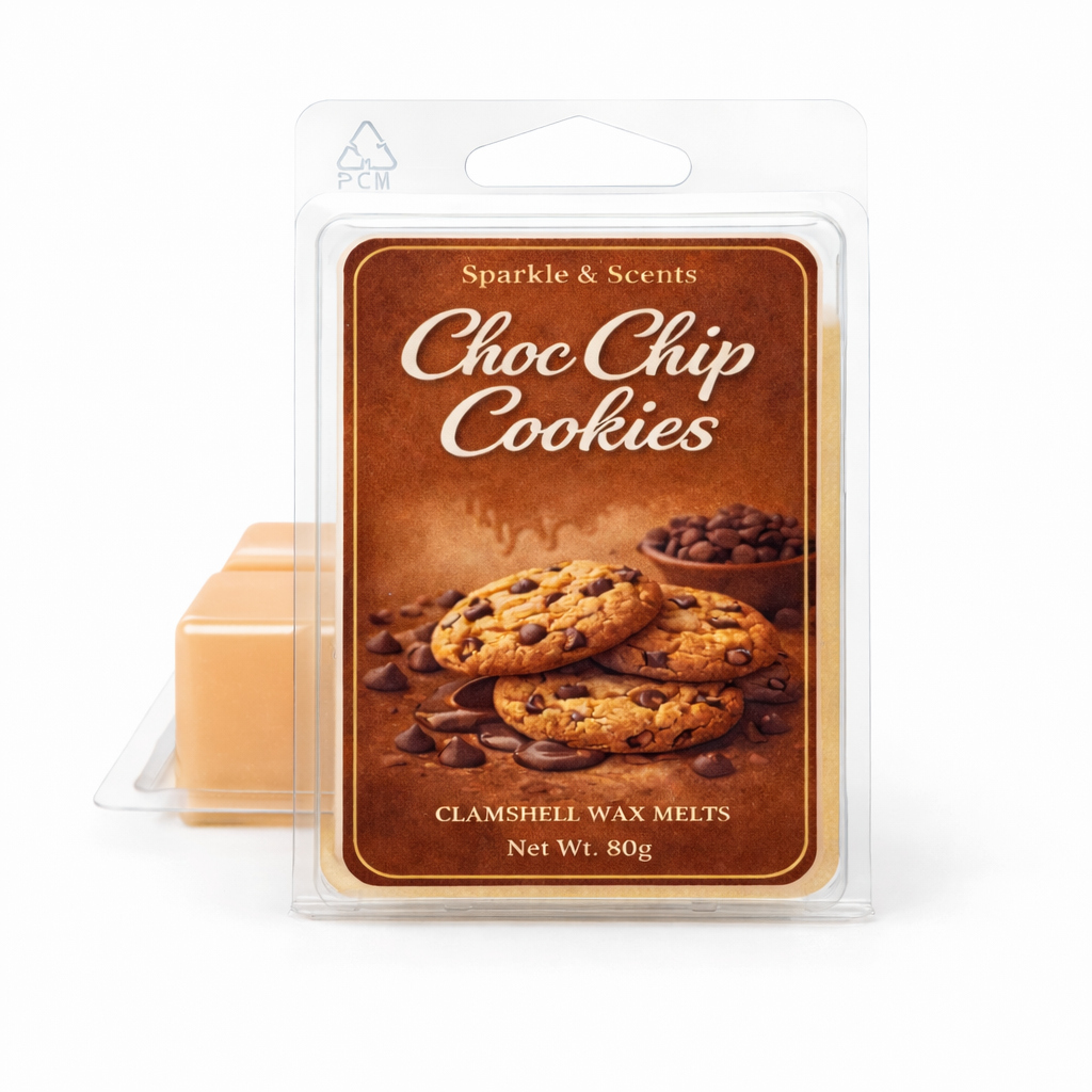 Choc Chip Cookie Clam Shell Soy Wax Melt