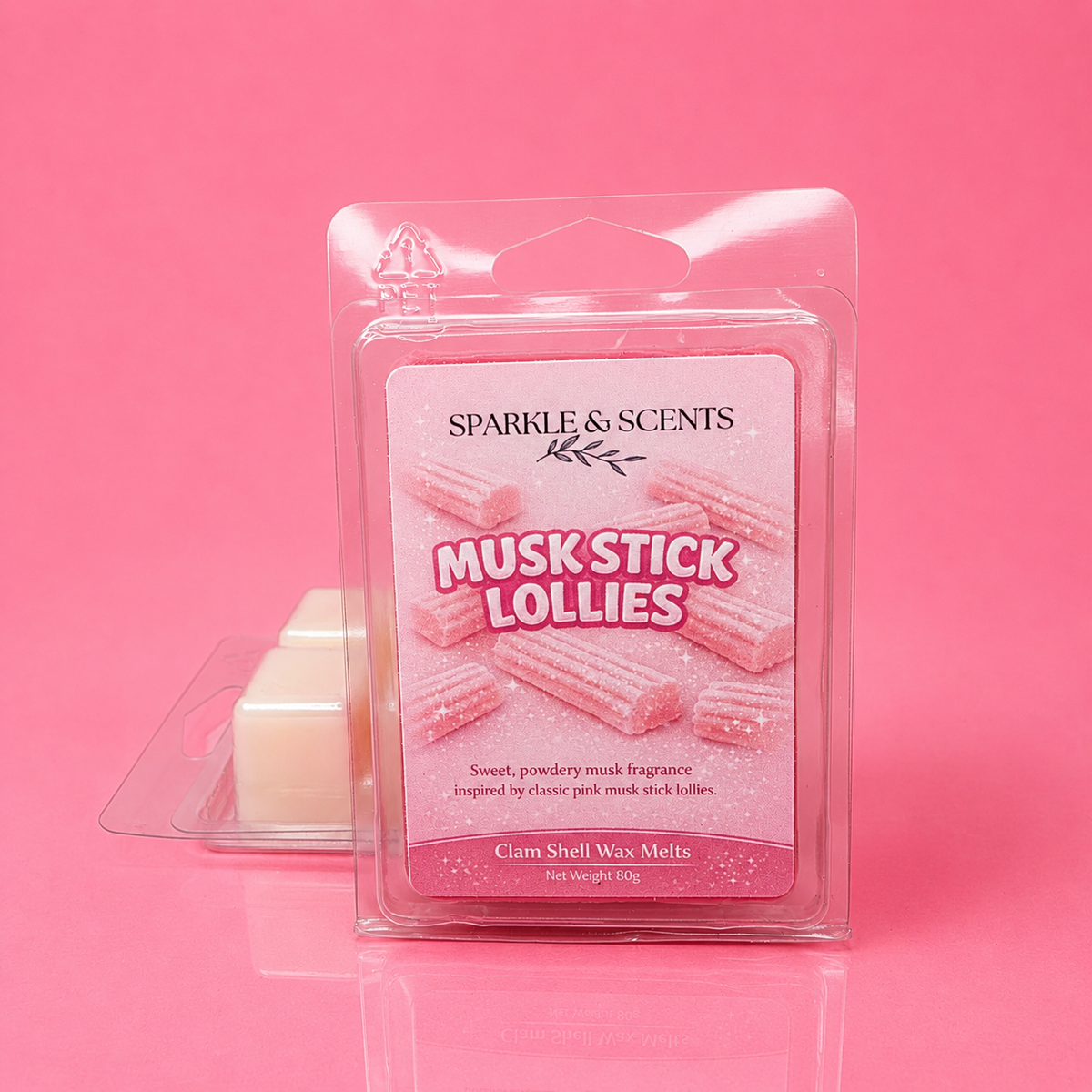 Musk Sticks Clamshell Wax Melt