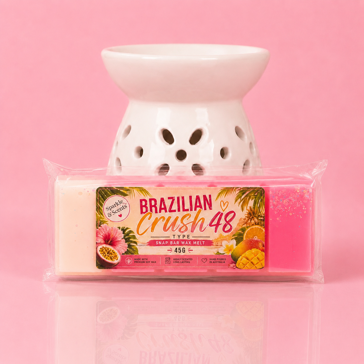 Brazilian Crush 48 Type Snap Bar Wax Melt