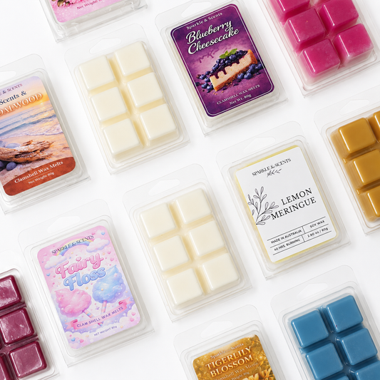 Clam shell Soy Wax Melt - All the Scents