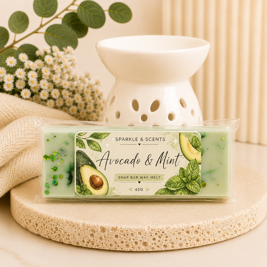 Avocado & Mint Snap Bar Wax Melt