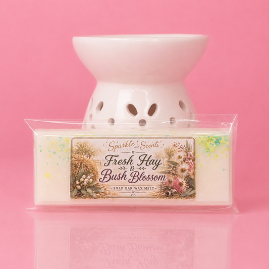 Fresh Hay & Bush Blossom Snap Bar Wax Melt