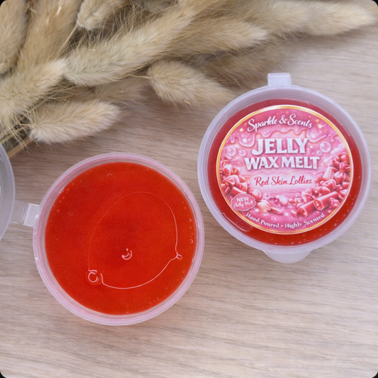 Red skin/ Red Ripper Lollies Jelly Wax Melts