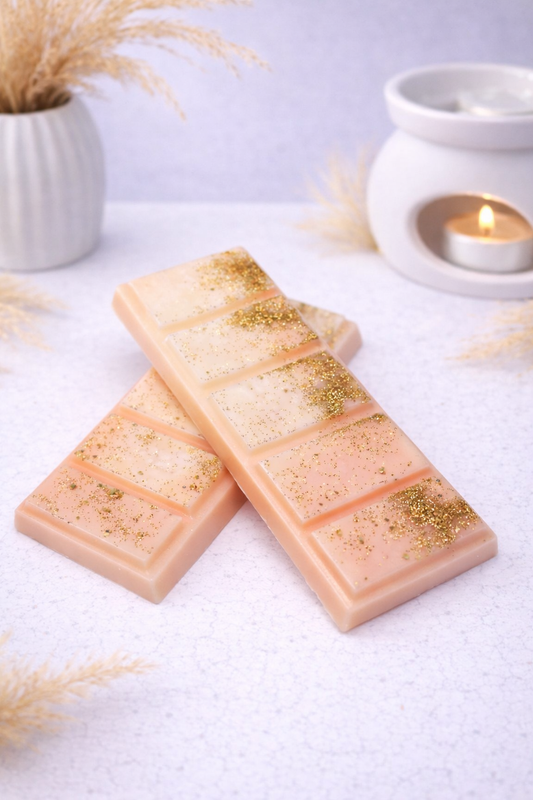 Peaches & Cream Snap Bar Wax Melts