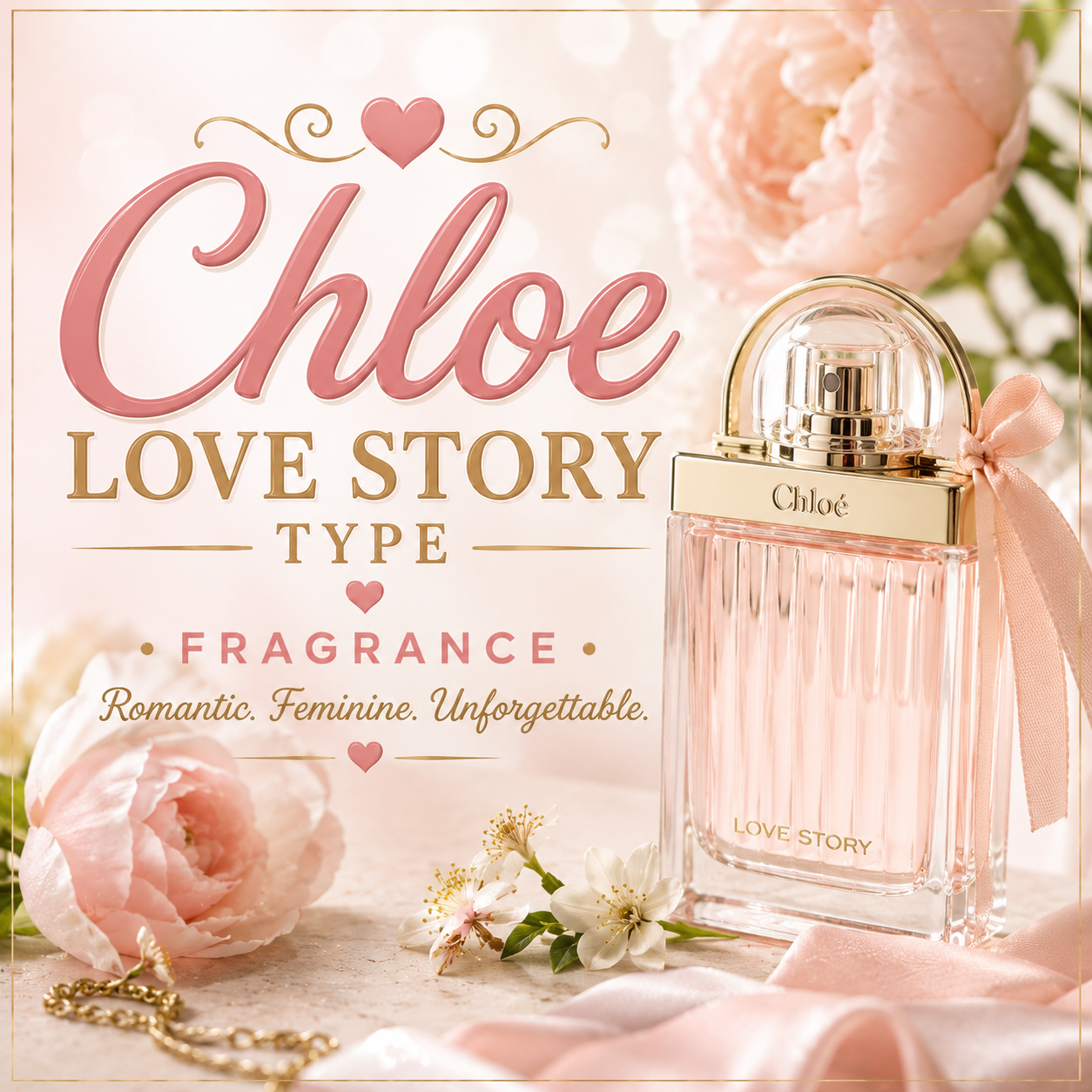 Chloe love Story Type Clam Shell Wax Melt