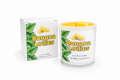 Banana Lollies Candle
