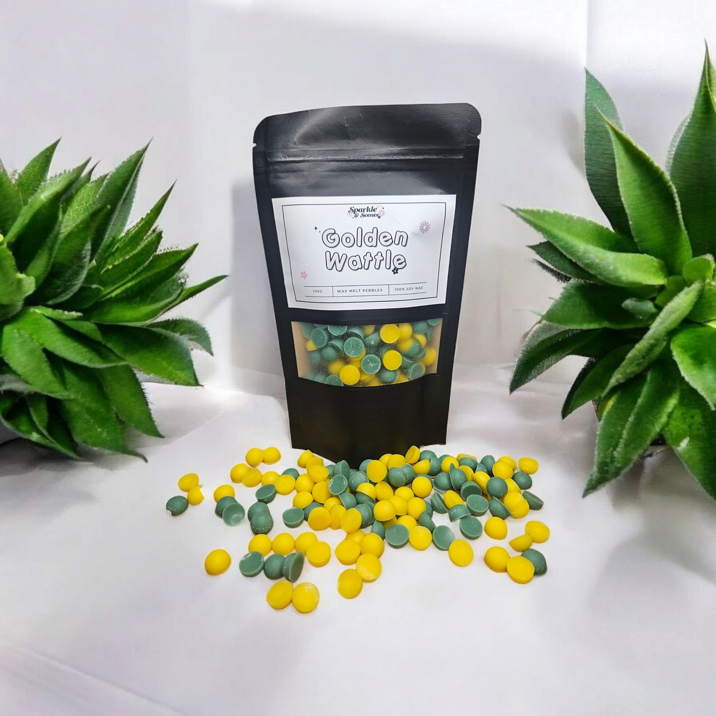 Golden Wattle Pebble Wax Melts