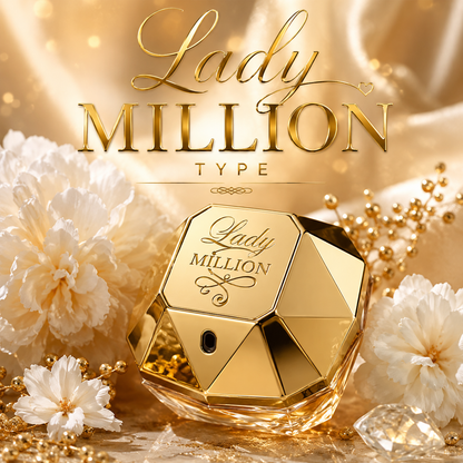 Lady Million Type Clamshell Wax Melt