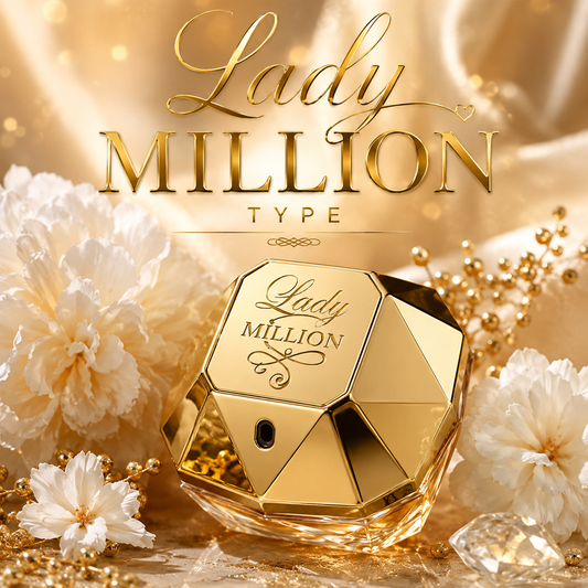 Lady Million Type Clamshell Wax Melt