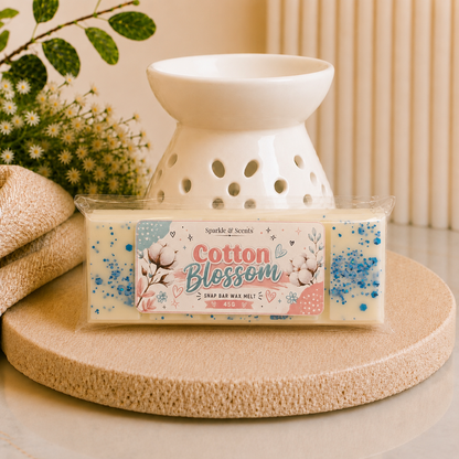 Cotton Blossom Snap Bar Wax Melt