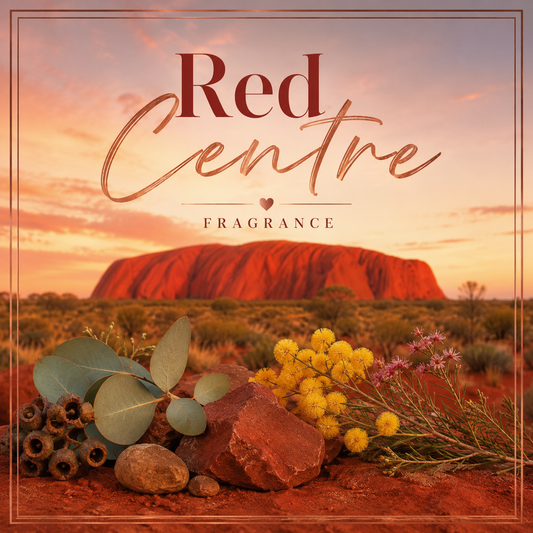 Red Centre Clamshell Wax Melt