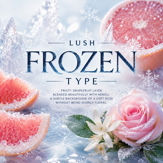 Lush Frozen Type Clamshell Wax Melt