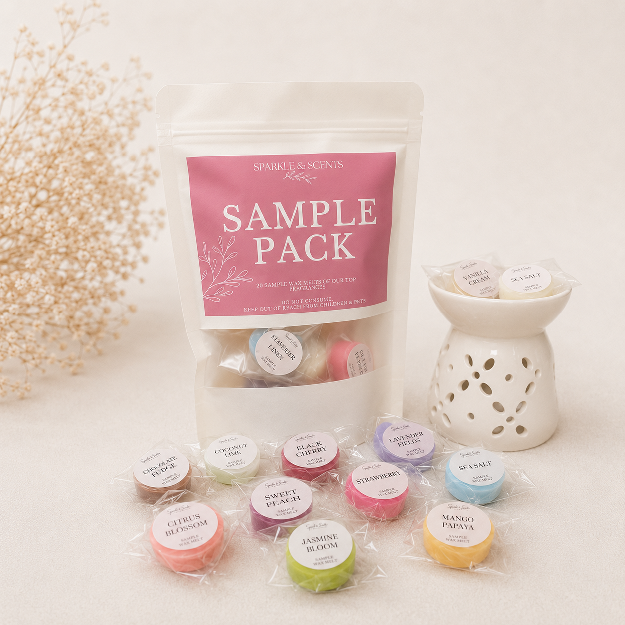 Wax Melts Sample Pack